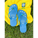 Chinelo De Dedo Feminino Brasil Varias Cores Bandeirinha Copa 2026
