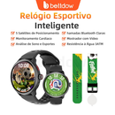 Smartwatch GPS BETTDOW com aplicativo de IA integrado, 100 modos esportivos, resistência à água de 3 ATM e tela AMOLED