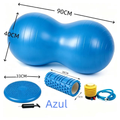 Almofada Disco Equilíbrio 33cm Inflável 200kg Exercícios Fitness Roller Liberação Miofascial Soltura