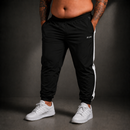 Calça Jogger Run P ao G4 Tactel com Elastano para Treino Esportiva Masculina Original com Punho