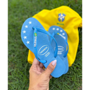 Chinelo Feminino Brasil Copa 2026 🇧🇷 | Conforto, Estilo e Cores Exclusivas
