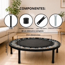 Jump Trampolim Mini Cama Elástica Fitness Profissional Suporta 150 Kg