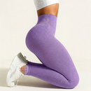 Calça Legging Canelada Premium de Cintura Alta Sem Costura Academia Feminina Elástica e Fitness