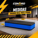 Step Academia 60x30x10cm EVA Fitness Antiderrapante Aeróbico Funcional Exercícios Treino CondroEnergy