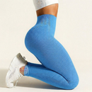Calça Legging Canelada Premium de Cintura Alta Sem Costura Academia Feminina Elástica e Fitness
