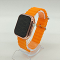 Relógio Esporte Led digital à prova d'agua unissex esportivo da moda original watch corrida (U9)