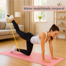 Elástico de Treino Mini Band / Elástico Tensão Extensor Exercício Treino Funcional Fisioterapia em Casa