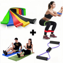 Elástico de Treino Mini Band / Elástico Tensão Extensor Exercício Treino Funcional Fisioterapia em Casa