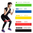 Elástico de Treino Mini Band / Elástico Tensão Extensor Exercício Treino Funcional Fisioterapia em Casa