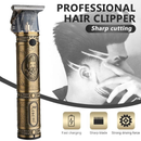 Máquina De Cortar Cabelo Para Barba Masculina Designer Aleatório Elétrico Profissional