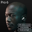 Air Pro 6 TWS Fones de ouvido Bluetooth sem fio Fones de ouvido esportivos jorge
