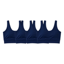 Kit 4 Top Cropped Academia Forro Duplo Microfibra Feminino
