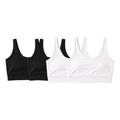Kit 4 Top Cropped Academia Forro Duplo Microfibra Feminino