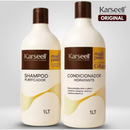 Kit Karseell Profissional Completo Shampoo 1L + Condicionador 1L + Másc 500g + Óleo 50ml 4 produtos