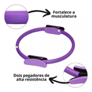 Anel De Pilates Arco Yoga Flexível Magic Circle Fisioterapia Tonificador