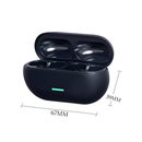 Fone Bluetooth OWS Sem Fio 5.3 Open Ear Confortável para Academia Caminhada e Uso Diário